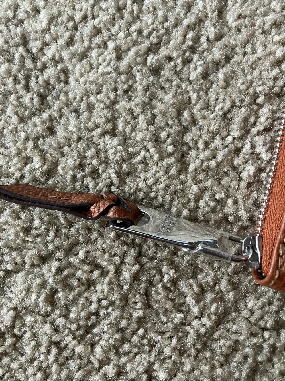 NWOT Dana Buchman Brown Zip Wallet